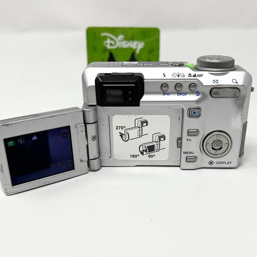 Pentax Optio 750Z 7MP CCD Digital Camera Tested Working READ AS-IS